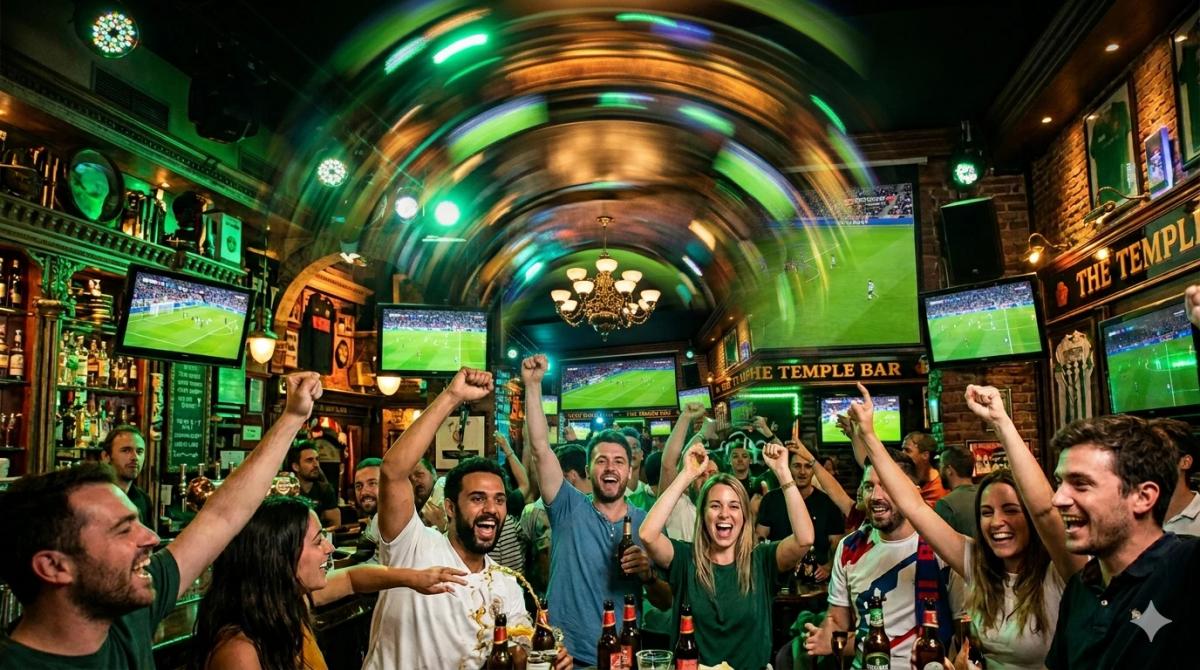 ¡Arrancan las grandes ligas en Europa! Vívelas en Temple Bar