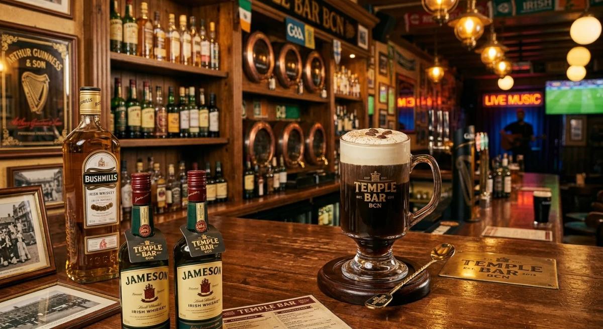 Historia del Irish Coffee: Origen, la ciencia de la crema y la receta perfecta