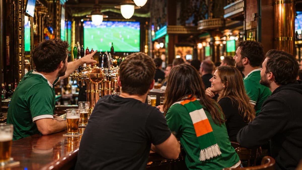 Irlanda i el futbol internacional: Per què els pubs són llocs de trobada esportiva
