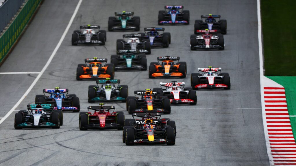 coches formula 1 carrera