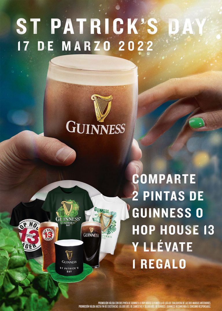 Promo St Patrick's day cervezas