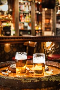 San Miguel Beer - Temple Bar Barcelona