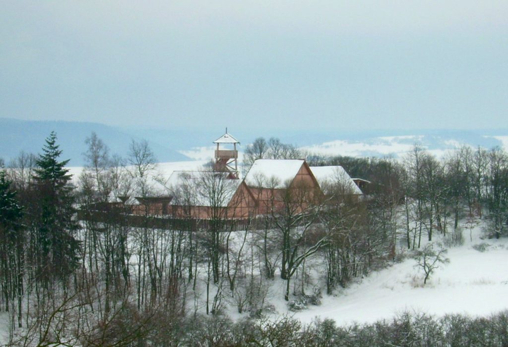 Reconstrucción aldea celta