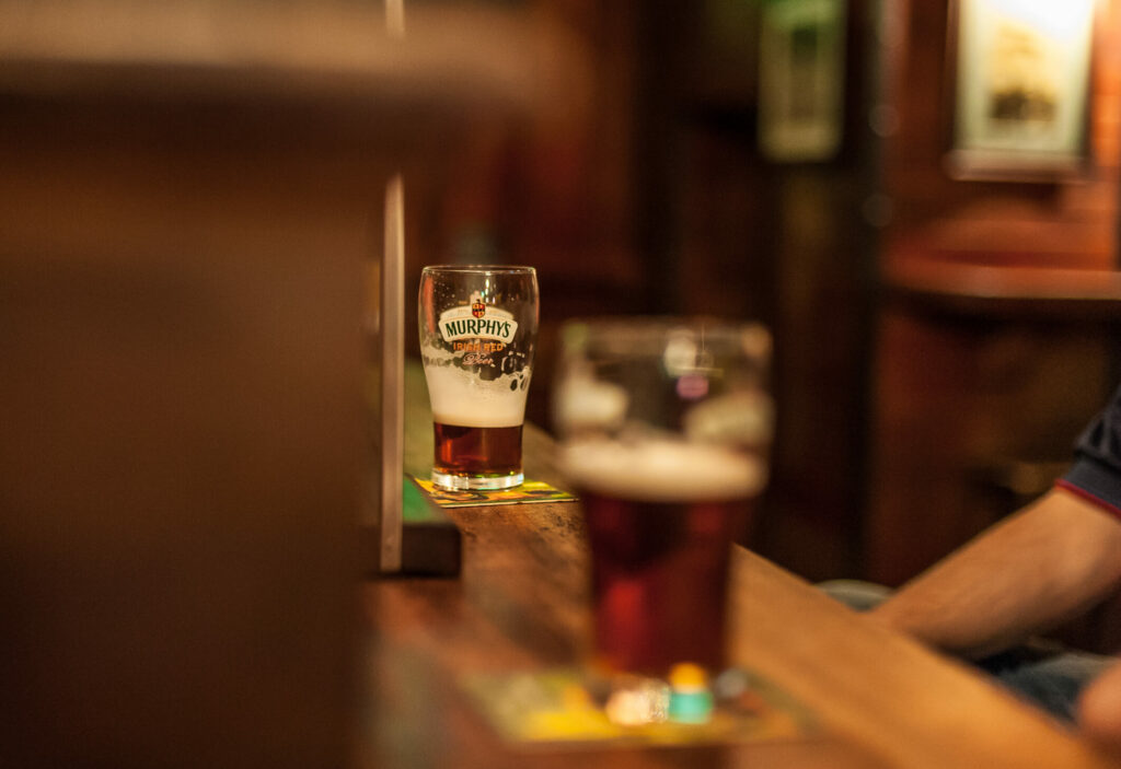 Cerveza irlandesa Murphy - Temple Bar